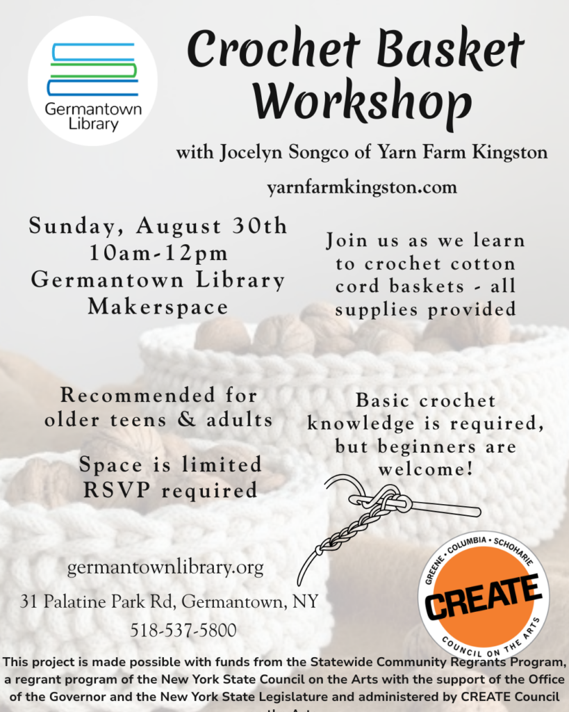 Crochet Basket Workshop 1